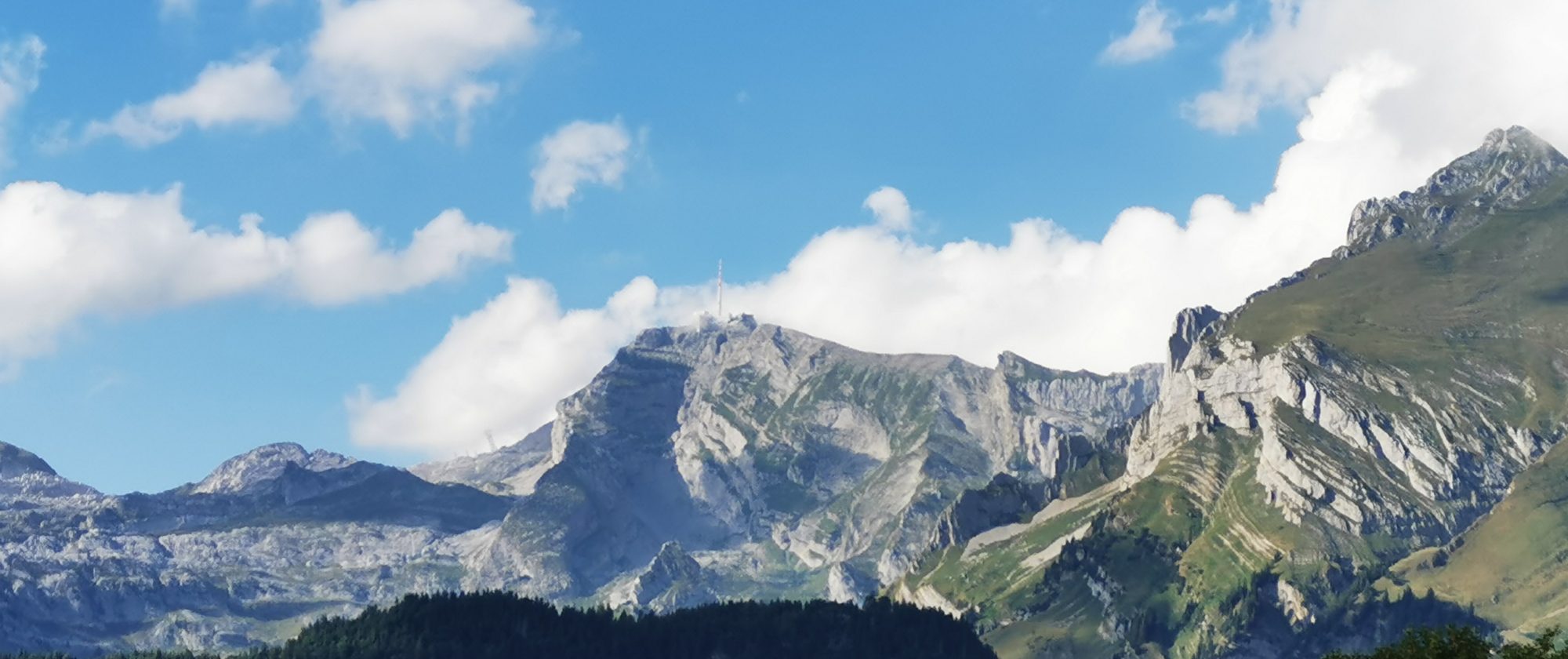 Weitblick zum Säntis Weitblick zum Säntis