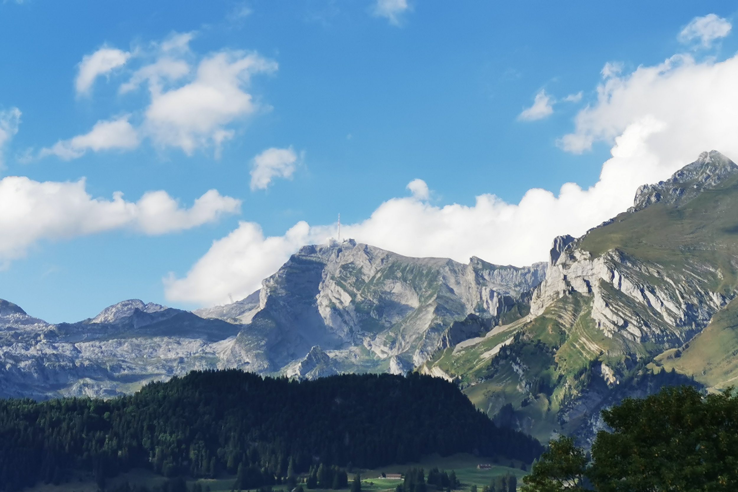 Weitblick zum Säntis Weitblick zum Säntis