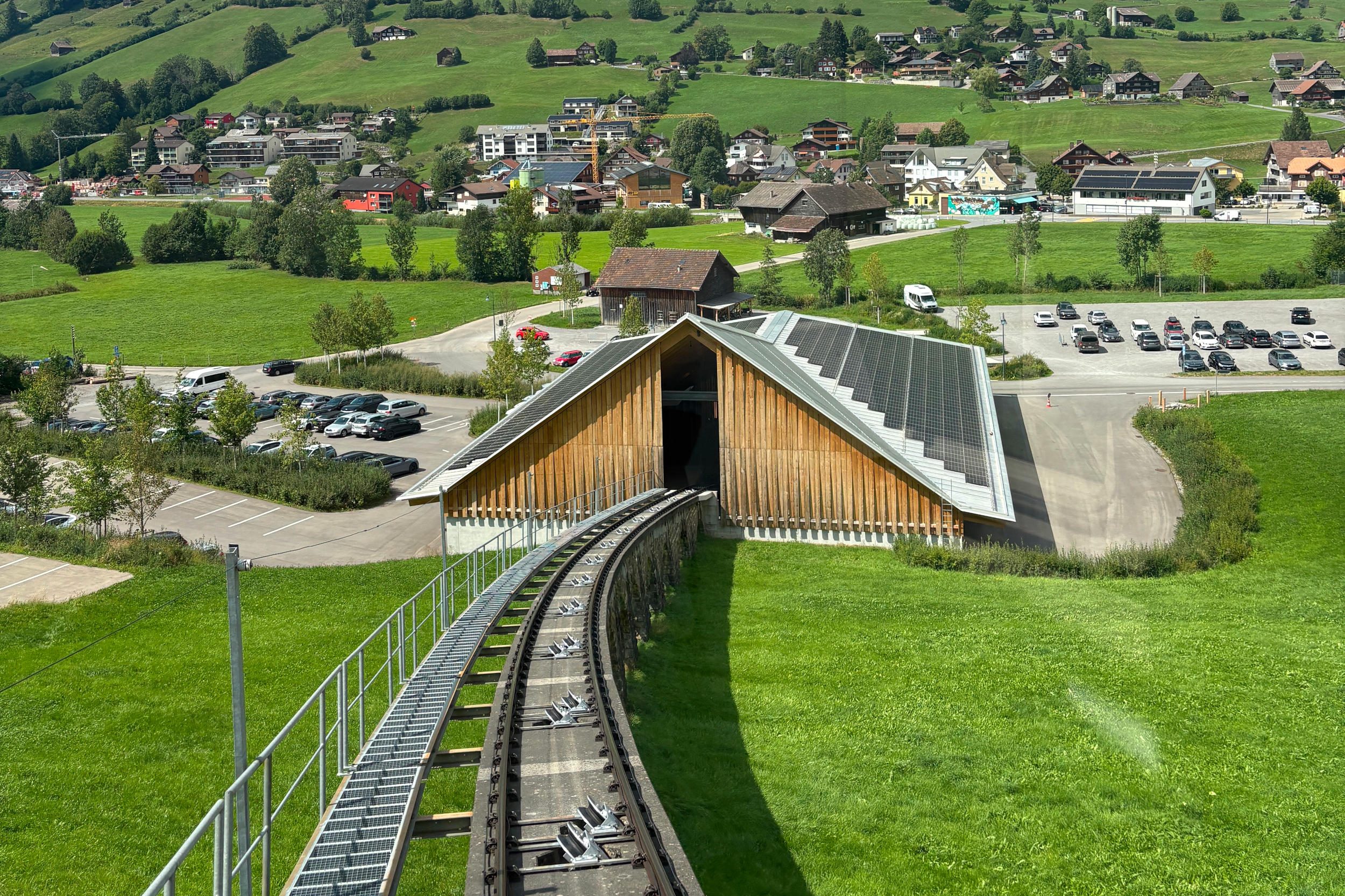 Talstation Chäserrugg Talstation Chäserrugg