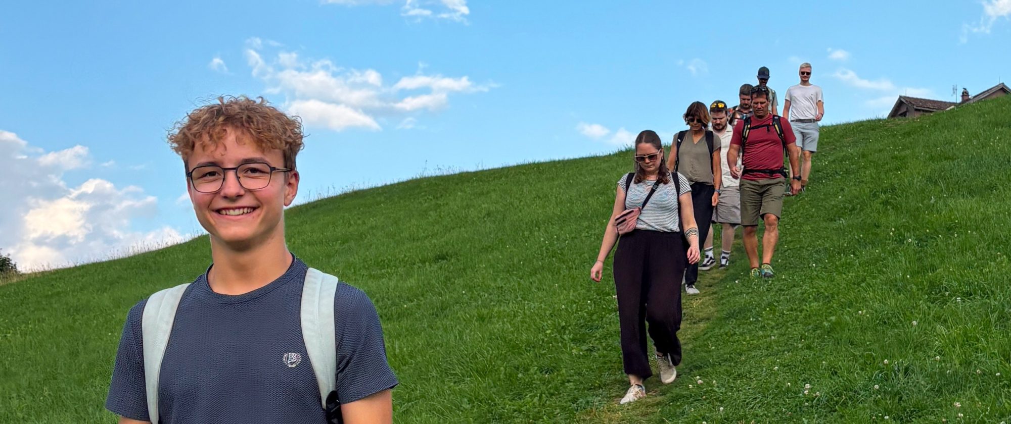 auf dem Weg zurück ins Tal auf dem Weg zurück ins Tal